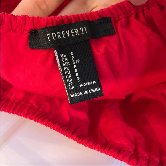 Forever 21 Off The Shoulder Ruffle Top - Picture 4 of 7